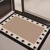 Tapete de Terra Diatomácea Tapete Absorvente para Banheiro Tapete de Entrada para Lavabo Tapete para Porta de Banheiro Tapete Antiderrapante para os Pés para Vaso Sanitário