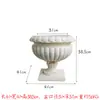 Pilar de Cavalo Enfeites Decorativos Estilo Europeu Jardim Pátio Casamento Suporte de Exibição Gesso Vaso de Flores Externo Suporte de Flores Base