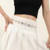 Cadena de cuerpo cruzada europea y americana de aleación de joyería con múltiples gráficos de cintura redonda cadena femenina temperamento personalidad estilo étnico cadena corporal venta al por mayor de fábrica