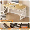 Escritorio para uso doméstico, escritorio para gaming, escritorio de estudio para dormitorio, escritorio de oficina, escritorio rectangular simple para computadora