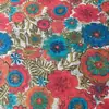 Tela Estampada de Algodón y Lino Estilo Étnico Flor Mandala Occidental Tela Bohemia Almohada Lijiang Mantel Falda de Lino