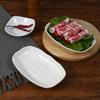 Juego de Plato y Tazón de Melamina Wanshan Comedor Comedor Comercial Plástico Imitación Porcelana Tazón Anticaída y Plato Combinación Tazón Fábrica Mayorista