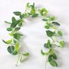 Simulación Árbol de Rosas Verdes Enredadera Hoja Falsa Enredadera de Tubería de Agua Planta Decoración de Interiores Pared Pared Pared Planta Verde Pared Hoja Verde