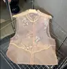 Novo Estilo Chinês Estilo Nacional Roupas Femininas Bordado Pesado com Lantejoulas Colete Feminino Elegante Rejuvenescedor Capa de Luxo Leve Colete Peça Externa