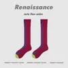 Calcetines Deportivos de Compresión Fina para Yoga con Micro-Presión Personalizados desde la Fábrica Original para Correr, Saltar la Cuerda, Fitness y Soporte del Músculo de la Pantorrilla Calcetines Largos