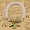 Pulsera DIY hecha a mano Buena cosa Pulsera de maní para hombres y mujeres Nuevo regalo que combina con todo Estilo nacional Joyería al por mayor en vivo