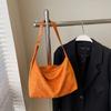 Bolso de mano de estilo coreano, moderno, informal, de gran capacidad, portátil, para mujer, bandolera de hombro, 2025