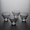 Taza de vidrio transparente resistente al calor y espesada, taza de degustación de té, taza de té pequeña, juego de té de kung fu, taza de vino personal, taza de sombrero de bambú, taza individual