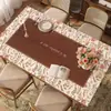 Mantel para Mesa de Comedor Estilo Nuevo 2026, Lujo Ligero y Sensación de Alta Gama, Mantel para Mesa de Centro de Sala de Estar, Impermeable, Resistente al Aceite, Resistente al Calor, Protector de Mesa