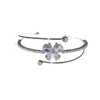 Collar Colgante Ovalado de Zirconia Nicho Lujo Ligero Diseño de Gama Alta Pulsera Temperamento de Moda Joyería de Mano Versátil para Mujeres