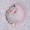 Pulsera de Círculo Sencillo de 6 mm de Mini Xingyue Bodhi Natural Mixto y Combinado con Cristal Shoushan Wen Play para Mujer Venta Caliente en el Templo