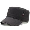Sombrero para Hombre Primavera y Otoño Casual para Exteriores Gorra Plana Sombrero Militar Moda Juvenil para Hombre Mediana Edad Estilo Coreano Gorra de Primavera Sombrero para el Sol