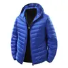 Popular Chaqueta Ligera de Plumas Transfronteriza para Hombre con Capucha Primavera, Otoño e Invierno Cuello Alto Chaqueta de Plumas para Hombre 50 Terciopelo Aliexpress