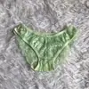 Pantaletas de Malla Transpirable Sin Costuras de Modal, Braguitas Transparentes Sexys de Encaje Bordado para Mujer, Pantaletas de Encaje