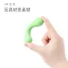Novo TPR Pet Toy Sabor de Leite Espuma Ossos Redondos Molar Dentes Limpeza Candy Color Pequenos Ossos Brinquedo para Cães