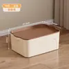 Caja de almacenamiento ropa hogar artefacto de acabado caja cesta ampliada engrosada conveniente fondo de cama dormitorio armario caja de almacenamiento al por mayor