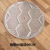 Precio especial rejilla para vaporizar rejilla de acero inoxidable engrosada wok sartén de hierro cajón para vaporizar cesta para vaporizar vaporización 24-68cm especificaciones completas