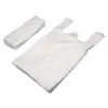 Sacos Plásticos Descartáveis Transparentes tipo Colete Hualong com Logo Impresso Direto do Fabricante