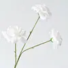 Rosa de Diamante de 3 Cabezas Esquina Redondeada Única Arreglo de Boda Rosa Decoración Flor Artificial Rosa Floral Decoración Suave Arreglo Floral de Paisajismo