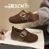 Sapatos Birkenstock Retro Cobertura Total Salto Escondido Feminino 2026 Nova Chegada Outono Slip-on Birkenstock Flats Sapatilhas Mary Jane Mocasins