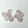 Colgante de Hebilla de Seguridad de Ágata Blanca Natural de Alta Calidad Accesorios Colgantes para Pulsera de Mujer DIY Popular en Transmisión en Vivo Cuentas Sueltas al por Mayor