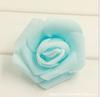 Flor artificial 7CM cabeza de flor rosa flor de espuma PE decoración de boda DIY guirnalda decoración de pastel producción de bola de flores