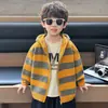 Suéter con Capucha y Cardigan Chaqueta para Niños 2026 Nueva Moda Tejidos Infantiles para Niños y Niños Pequeños Primavera y Otoño Top