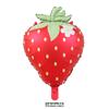 Globo de Aluminio de Fruta de Verano Fresa Mate Decoración Apoyos para Fiesta de Cumpleaños Boda