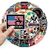 50 piezas de pegatinas de lucha libre, evento deportivo transfronterizo popular lucha de lucha libre pegatinas impermeables para DIY