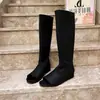 Emagrecimento Aumento de Altura Abertura na Ponta Peep-Toe Emagrecimento Romana 2026 Verão Novo Stretch Botas Sandálias Emagrecimento Sapatos Pequenos Femininos