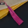 Lótus de Haste Dupla Poliéster Longa Borla 12cm Borla Dupla DIY Acessório Feito à Mão Borla Nó Chinês Fabricante Feito à Mão DIY