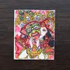 Venta al por mayor de fábrica Color Xizang dorado Kazakilam Tang verde vida pasada lienzo de madre se puede cambiar a figura Thangka