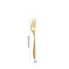 Cuchillo, tenedor y cuchara de acero inoxidable 304 de alta calidad, engrosados, transfronterizos de Amazon, 5 piezas, adecuados para vajilla occidental, cuchillo y tenedor para carne