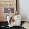 Bolsa Tote de Gran Capacidad para Mujer 2026 Primavera Nueva Moda Estilo Coreano Ropa de Trabajo Casual Elegante Bolso de Hombro