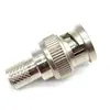 Set de Tres Piezas BNC Pin Pin Chapado en Oro Cobre Puro Piezas Mecanizadas Conector de Video Q9 Cable Rg59 Conector RF Cabeza Q9