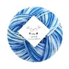 Hilo de lana fancy de merino arcoíris, hilo teñido en degradado, hilo de alpaca para tejido DIY hecho a mano, hilo para bufanda, hilo para suéter