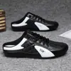 Zapatos de Hombre de Medio Corte para Comercio Exterior Verano Nuevo Estilo Perezosos Slip-On Cómodos Zapatos Casuales Transpirables para Exteriores Zapatos de Punta para Hombre