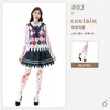 Disfraces de Halloween para Adultos Fantasma de Terror Muñeca Zombie Vampiro Alma Sangrienta Payaso Roba-Almas Disfraz de Performance Uniforme de Estudiante