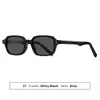 Gafas de Sol de Estilo Europeo y Americano con Incrustaciones de Acetato para Hombres y Mujeres, Gafas Cuadradas de Moda y de Alta Gama con Protección UV, Gafas de Sol Estilo Chanel