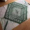 Mantel tradicional teñido con nudos de Zhoucheng, Dali, Yunnan, Mantel para mesa de café, Tela para colgar en la pared teñida con nudos hecha a mano, Tela decorativa para el hogar étnica