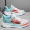 Zapatos de hombre de talla grande zapatillas de primavera y verano zapatos tejidos voladores transpirables para hombre zapatos casuales para estudiantes para correr zapatos ligeros para hombre para comercio exterior