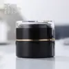 Frasco de Vidro Preto à Prova de Luz para Creme 50g Frasco Dispensador Cosmético Espessado de Alta Qualidade Multiespecificação Portátil Frasco para Creme Facial