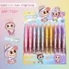 Popular Comercio Exterior K-Pop Demon Slayer Lápiz Automático Lápiz Mecánico Retráctil Sin Afilar 0.5mm Papelería Regalo