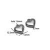Moda Acero Inoxidable Presión de Aceite Pequeña Concha Corazón Tortuga Sol Colgante DIY Moda Collar Pulsera Aretes Accesorios