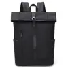 Nova Mochila Masculina Multifuncional Leve Simples para o Dia a Dia Bolsa Escolar Grande Capacidade Mochila de Duas Alças Business Casual
