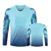 Uniformes de Portero de Fútbol de Manga Larga para Hombres y Mujeres, Camisetas Protectoras, Camisas de Portero, Uniformes de Entrenamiento y Competición, Exclusivamente para Suministro Transfronterizo