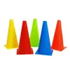 Conos de entrenamiento de fútbol y baloncesto para niños, conos de tráfico escolar, marcadores de obstáculos, conos, equipamiento deportivo, material de entrenamiento