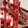 Decoración de Boda Adorno para Recámara Nupcial Escaleras Colgantes Adornos Fotografía Barandal de Escaleras Flores de Tirar Cortinas de Gasa Suministros Colección