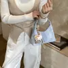 Bolso Pequeño Plegado Estilo Coreano Nube para Mujer 2026 Nuevo Versátil Elegante Moda Cadena Hombro Cruzado Bolso de Mano