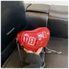 Corrente de Moda Transfronteiriça Bolsa Pequena para Mulheres, Bolsa Transversal Versátil da Moda, Bolsa de Ombro em Formato de Coração de Novo Estilo de Nicho, Mini Bolsa